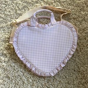 Stoney Clover heart gingham bag new without tag.